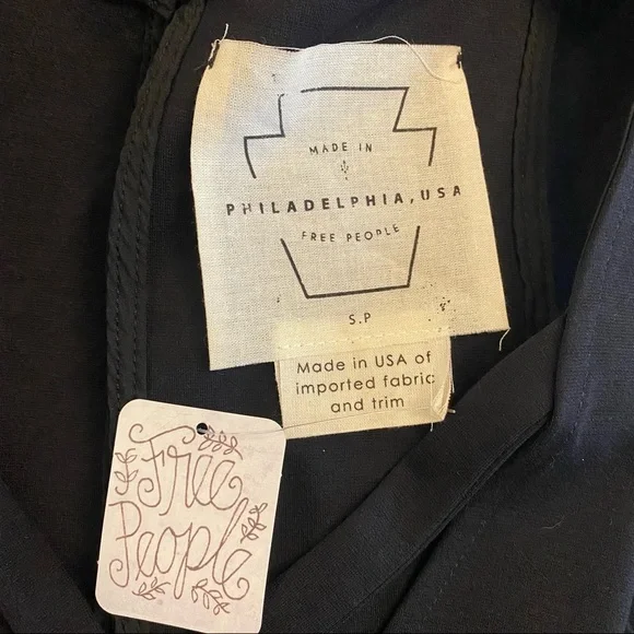 NEW Free People Elizabeth Criss Cross Mini Dress NWT - Picture 7 of 8